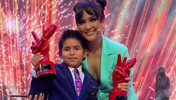 El ayacuchano Gianfranco Bustios se convirtió en el ganador de “La Voz Kids”. (Foto: Latina).