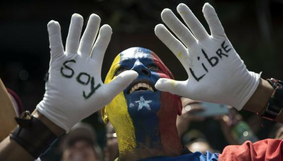 Las protestas continúan en Venezuela. (Foto: AP)