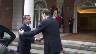 Ollanta Humala se reunió con Mariano Rajoy en España [FOTOS]