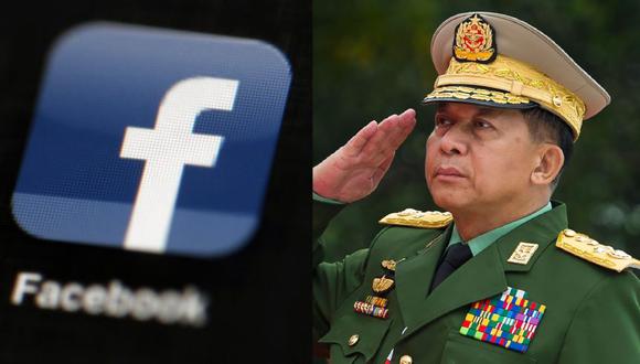 Facebook bloquea cuentas de autoridades de Birmania. (Foto: AFP / AP)