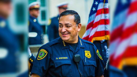 Art Acevedo, el jefe de la policía de Houston, se pronunció tras la masacre acontecida en la preparatoria Santa Fe. (Facebook)