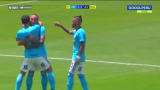 Sporting Cristal vs. César Vallejo: Emanuel Herrera colocó el 1-0 para los celestes | VIDEO