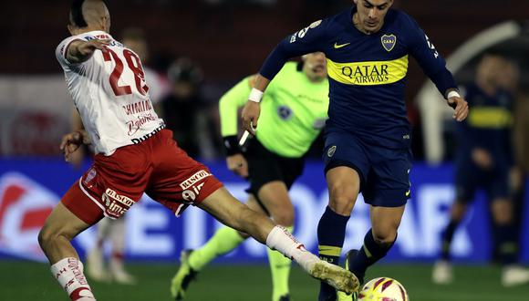 Luego de su derrota ante Estudiantes, Boca Juniors buscaba un triunfo para recuperarse, pero fracasó en su visita a Huracán por la fecha 3. (Foto: AFP)