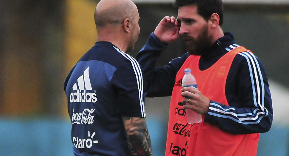 El DT Jorge Sampaoli se refirió a lo hecho por Lionel Messi con Argentina. (Foto: Getty Images)