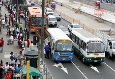 Anuncian retiro de 29 empresas de transporte en Lima