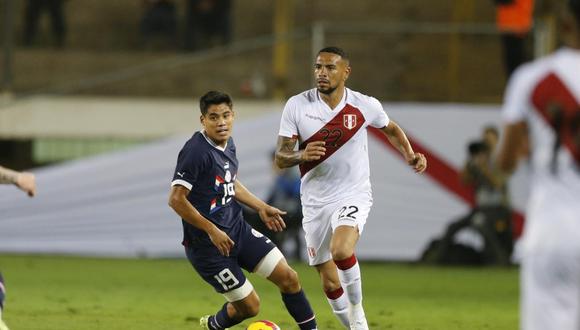 Alexander Callens fue parte del amistoso de Perú vs. Paraguay. (Foto: Violeta Ayasta / @photo.gec)