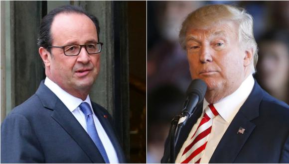 Hollande pide fortaleza a Europa ante elección de Trump