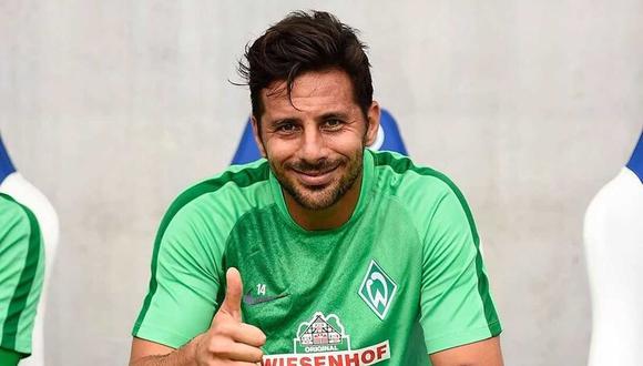 Bayern Múnich dedicó publicación a Claudio Pizarro. (Foto: Werder Bremen)