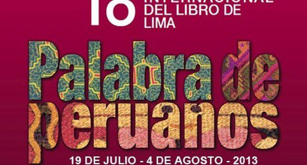 Afiche de la Feria Internacional del Libro de Lima de este a&ntilde;o. (Foto: USI)