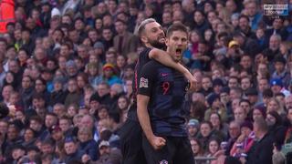 Inglaterra vs. Croacia: Kramaric anotó golazo para el 1-0 en Wembley | VIDEO