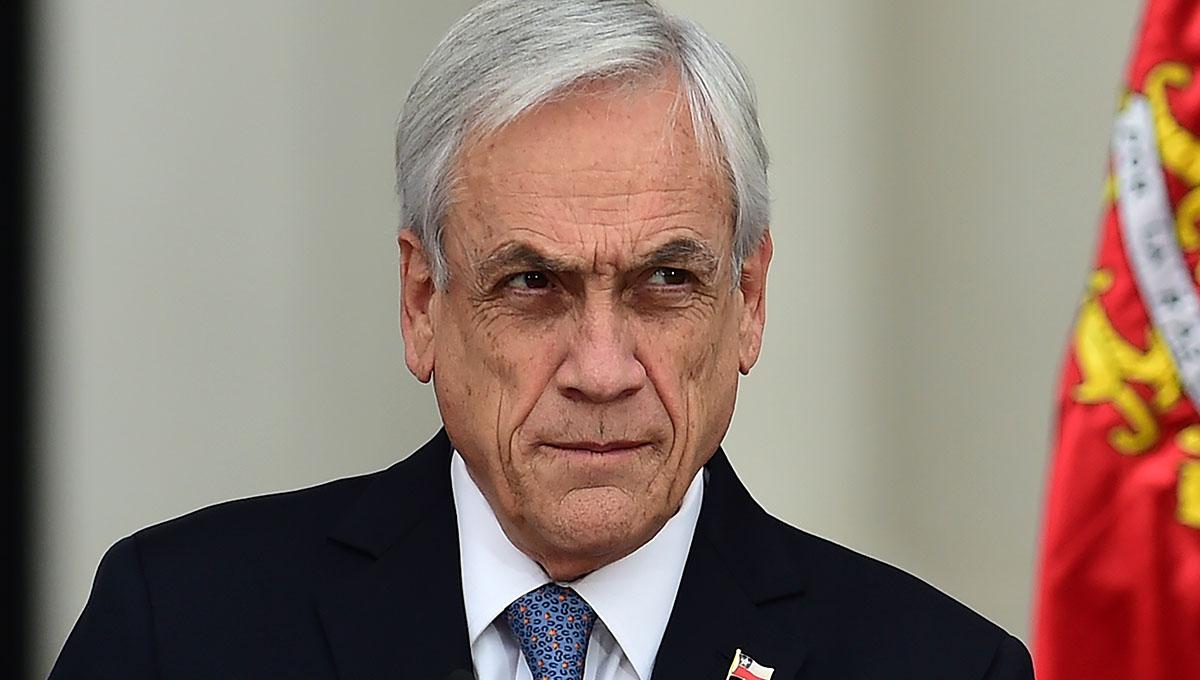 Sebastián Piñera tuvo duras palabras por las manifestaciones en Chile. (Foto: AFP)