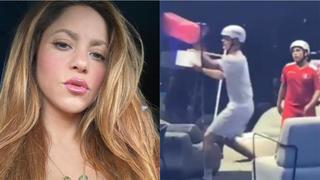 Shakira también se rindió ante la destreza de Francesco de la Cruz en el “Mundial de Globos” | VIDEO