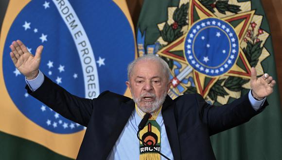 El presidente de Brasil, Luiz Inacio Lula da Silva. (Foto de EVARISTO SA / AFP)