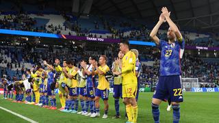 Jugadores y DT de Japón se despiden de los hinchas tras la eliminación del Mundial | VIDEO