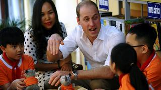 El príncipe Guillermo de Inglaterra llegó a Vietnam [FOTOS]