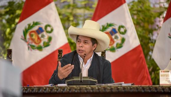 Presidente Pedro Castillo. (Foto: PRESIDENCIA)