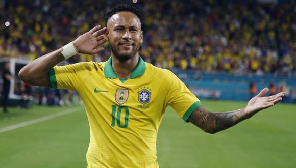 Neymar quedó a un gol de alcanzar a Ronaldo en la Selección de Brasil. (Foto: AFP)
