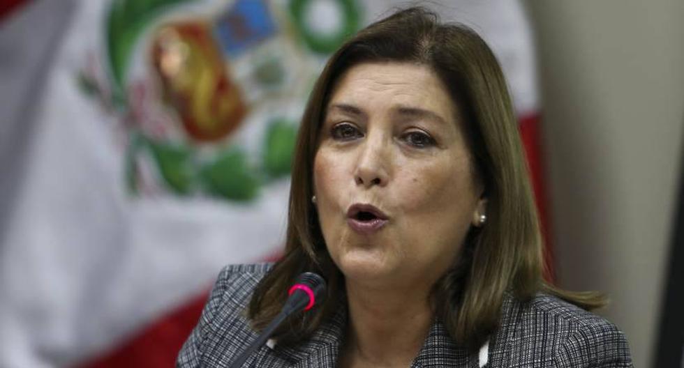 Ministra de Justicia, Eda Rivas, aseguró que para este plan se debe empezar a trabajar con metas e indicadores. (Foto: Andina)