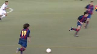 Lionel Messi jugaba como un maestro a los 16 años [VIDEO]