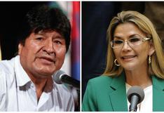 Evo Morales asegura que respeta candidatura de Jeanine Áñez a la presidencia de Bolivia