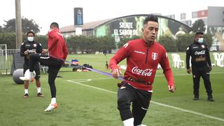 Christian Cueva se mostró preparado para el partido de Perú vs. Chile