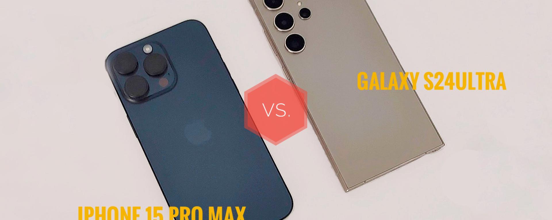 Samsung Galaxy S24 Ultra vs. iPhone 15 Pro Max: ¿qué celular tiene mejores cámaras?