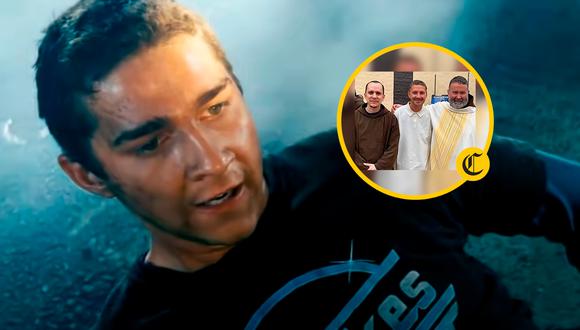 Shia LaBeouf, actor de "Transformers", se convierte al catolicismo | Foto: Transformers - YouTube (Captura de pantalla) / Facebook / Composición EC
