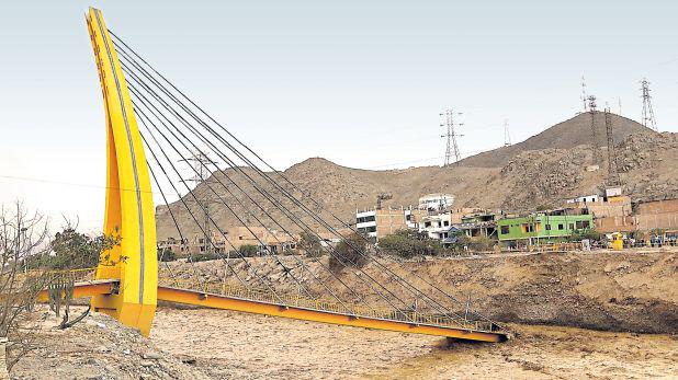 Puente cayó pese a que Rímac no llegó a caudal máximo histórico