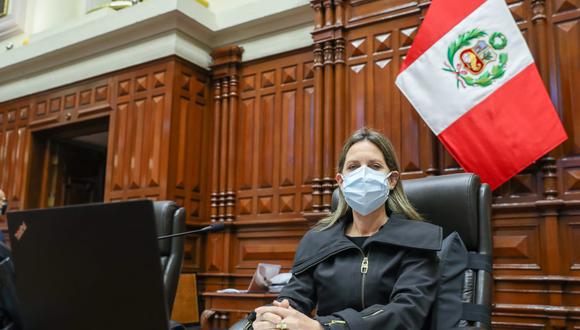 María del Carmen Alva dijo esperar que no se repitan los mensajes de cierre del Parlamento. (Foto: Congreso)