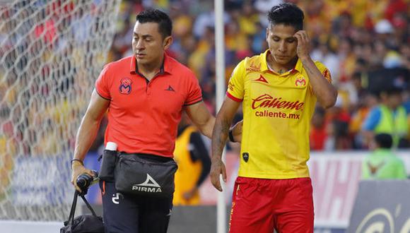 Roberto Hernández, entrenador de Monarcas Morelia, señaló que el tratamiento de Raúl Ruidíaz no funcionó. Además señaló que el peruano jugó con esa molestia todo el torneo pasado. (Foto: Imago7)