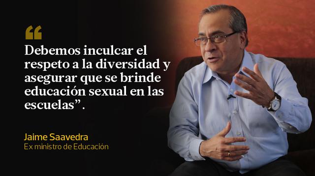 Jaime Saavedra y las frases de su entrevista con El Comercio - 6