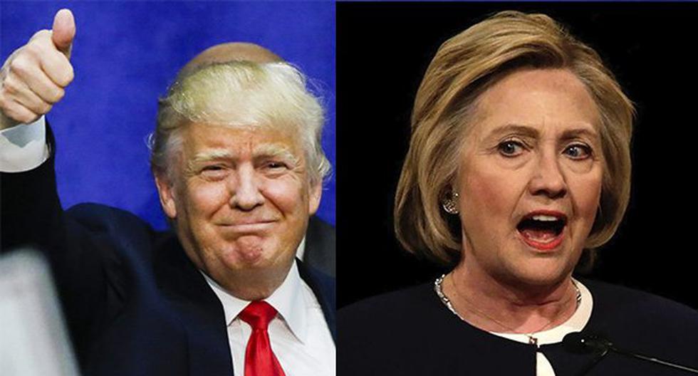 Donald Trump perdería frente a Hillary Clinton en las Elecciones en EEUU, según nueva encuesta. (Foto: EFE)