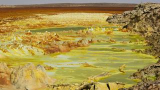 Recorre Dallol, la zona más peligrosa y caliente del planeta