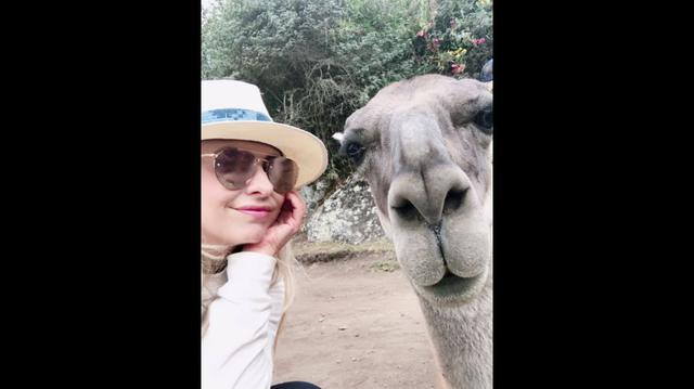 Sarah Michelle Gellar en Cusco. (Foto: Instagram)