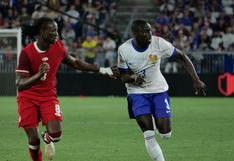 Francia empató sin goles con Canadá por amistoso internacional | RESUMEN