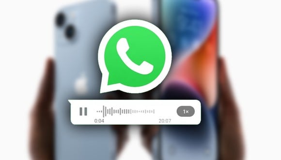 Con este método podrás tomar el control de los audios de WhatsApp desde tu iPhone sin problemas. (Foto: Apple / WhatsApp)