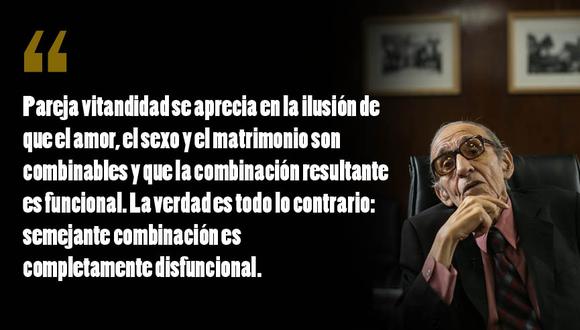 Frase de la columna de Marco Aurelio Denegri. (Foto: El Comercio)