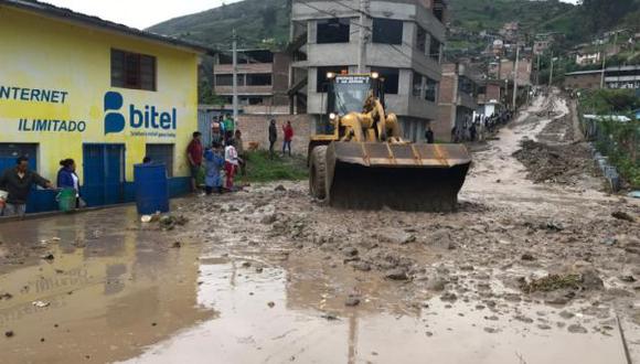 Apurímac: 30 viviendas afectadas y una colapsada tras huaico en San Jerónimo