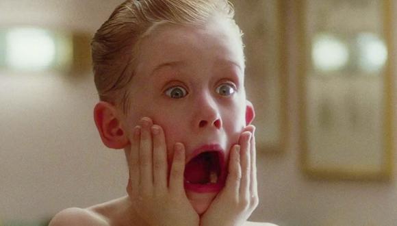 Macaulay Culkin en una icónica escena de "Mi pobre angelito". Foto: Fox