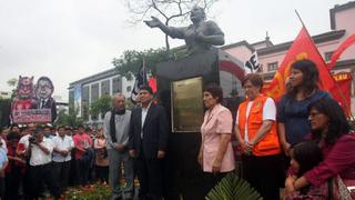 By-pass de 28 de Julio: busto de Pedro Huilca fue retirado