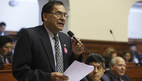 Alberto Quintanilla (Foto y Video: Congreso)