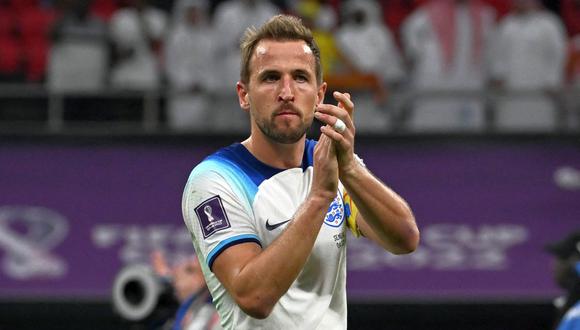 Harry Kane anotó su primer gol en el Mundial de Qatar 2022. (Foto: Pablo Porcincula / AFP)