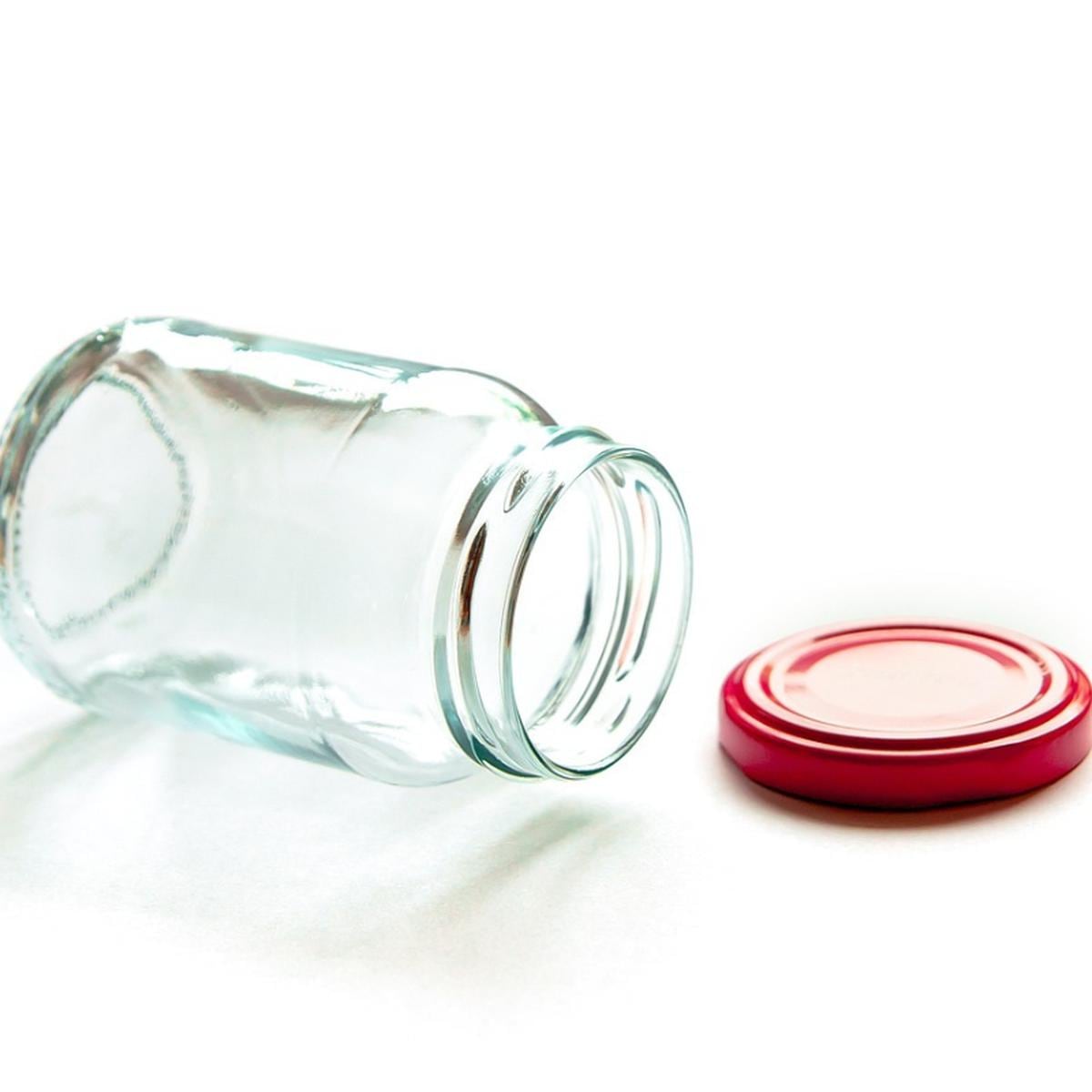 Reciclado de frascos para condimentos
