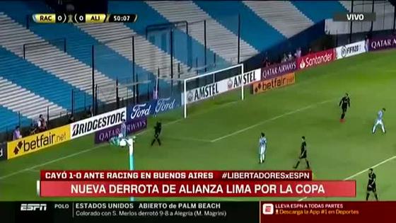 Racing Club 0-1 Nacional de Montevideo: resultado, resumen y goles