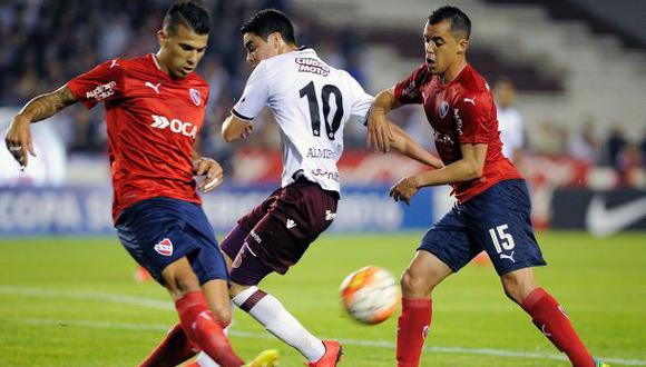 Independiente venció 2-0 a Lanús en la Copa Sudamericana 2016