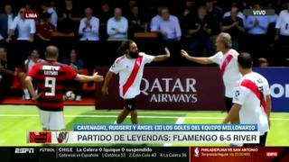 River vs. Flamengo: Juan Pablo Sorín y su soberbio un gol de rabona en partido de las estrellas [VIDEO]