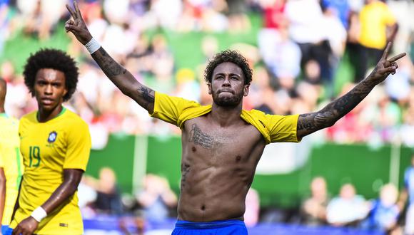 Rusia 2018: Tite luego de actuación de Neymar ante Austria: "No conozco sus límites". (Foto: AFP)