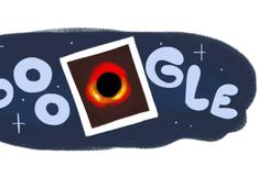 Google lanza doodle especial por la primera imagen de un agujero negro