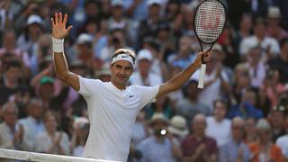 Roger Federer derrotó a Milos Raonic y avanzó a semifinales de Wimbledon 2017