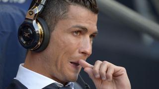 Cristiano Ronaldo y sus gestos de incomodidad por no jugar